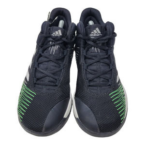 Adidas Boys Pro Spark 2018 K Basketball Shoes Black Green B96478 Lace Up 3M